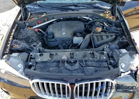 2016 BMW X3 xDrive28I from USA, damaged, VIN 5UXWX9C5XG0D77853
